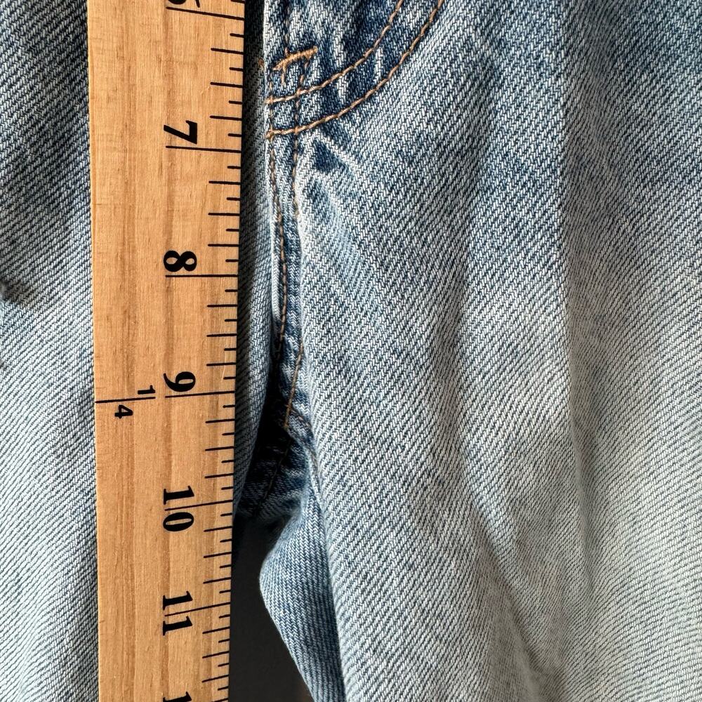 American Eagle 90s Straight Patchwork Distressed … - image 5